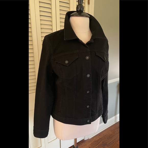 Style & Co. Jackets & Blazers - Style and Company Denim Black Jacket